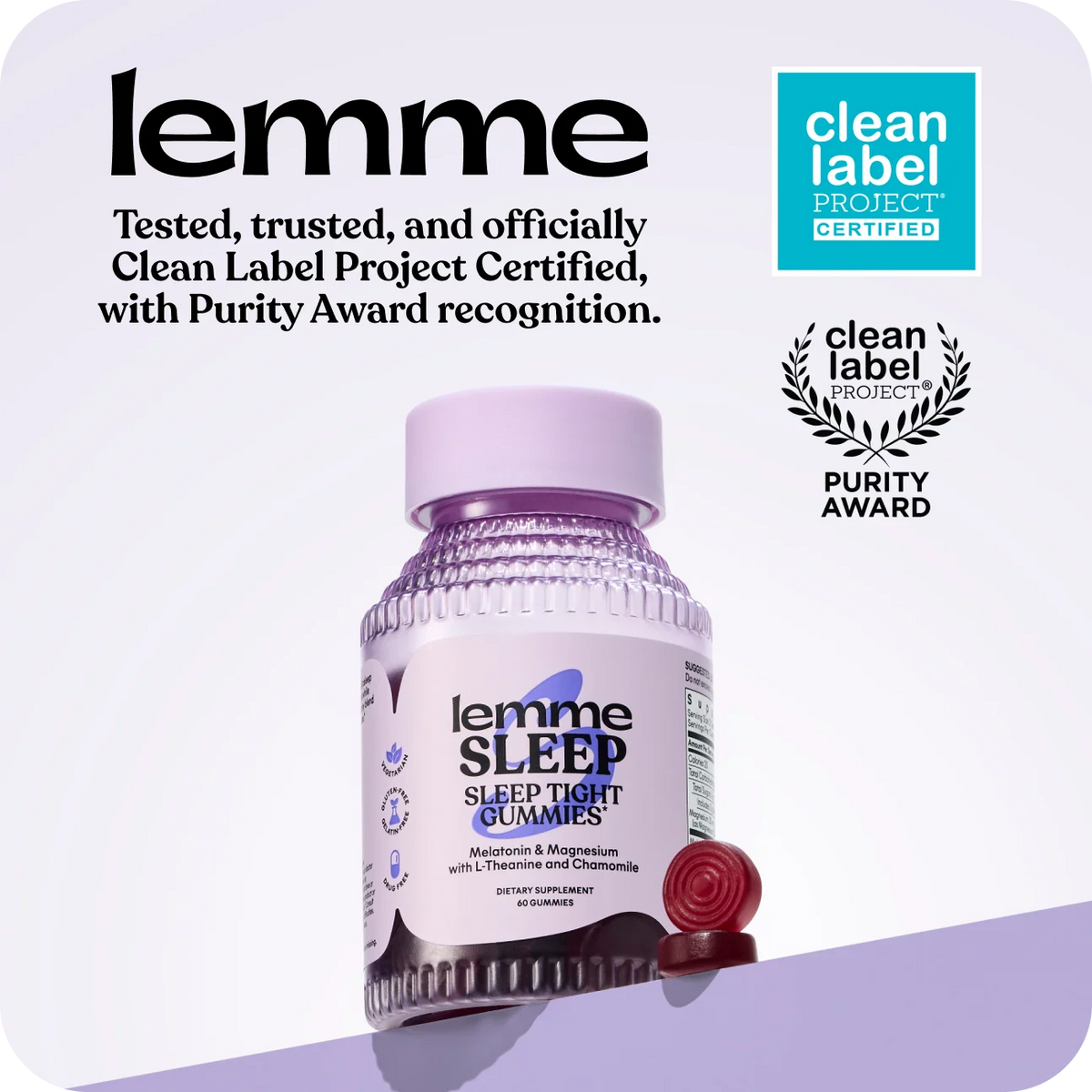 Lemme Sleep – Clean Label Project Certified