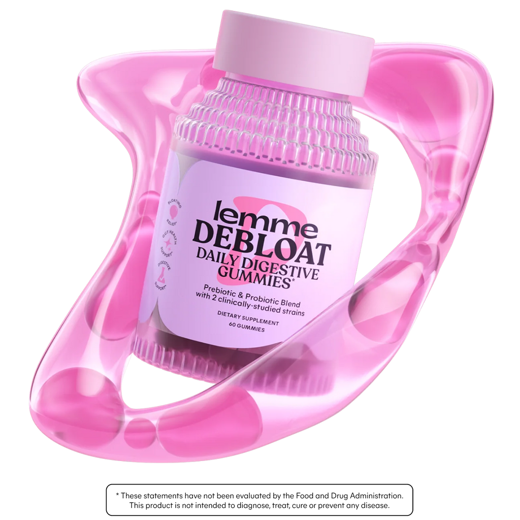 Lemme Debloat – Daily Digestive Gummies flacon principal