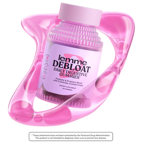 Lemme Debloat – Daily Digestive Gummies flacon principal