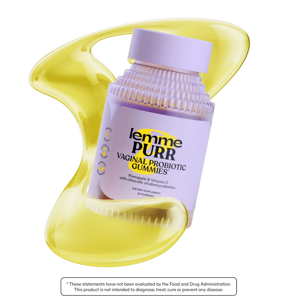Lemme Purr – Vaginal Probiotic Gummies flacon principal