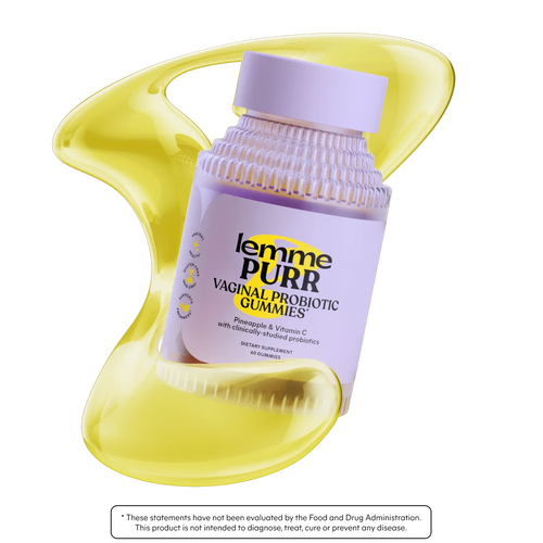 Lemme Purr – Vaginal Probiotic Gummies flacon principal